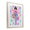 Stupell Industries Trendy Ribbon Fashion Framed Print Under Glass, design by Jess Stempel